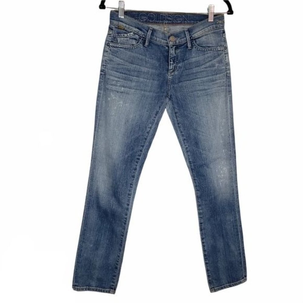 Goldsign Frontier Distressed Jeans Size 25
